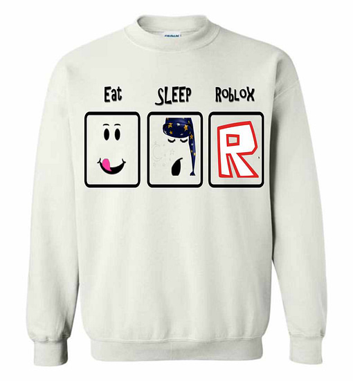 Inktee Store - Eat, Sleep, Roblox Sweatshirt Image