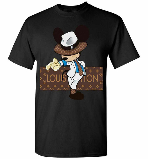 Official Louis Vuitton LV Mickey Mouse Money Shirt - Kutee Boutique