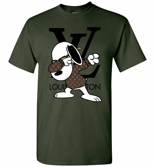 Snoopy Louis Vuitton Dabbing Funny Shirt Sweatshirt funny shirts