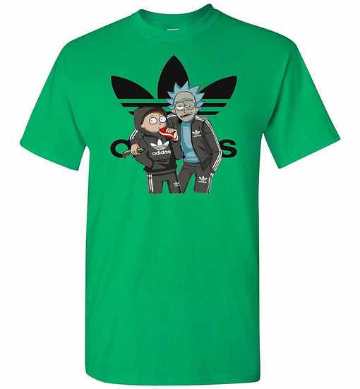 Inktee Store - Rick And Morty Adidas Men'S T-Shirt Image