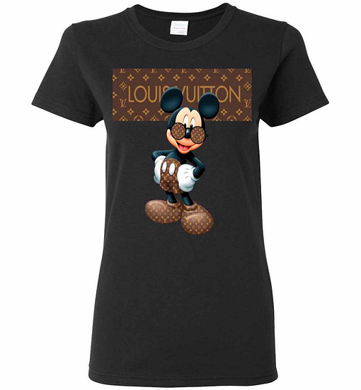 Louis Vuitton Stripe Mickey Mouse Stay Stylish Premium T-shirt - Inktee  Store