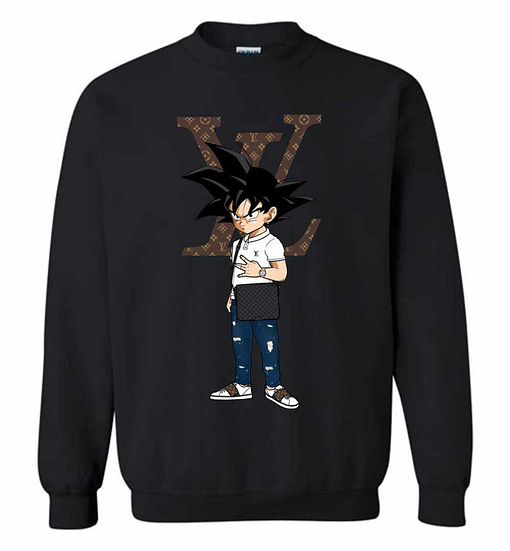 Buy Louis Vuitton Black Songoku Hoodie Luxury Brand Clothing Clothes Outfit  For M #fashion trending, by Cootie Shop