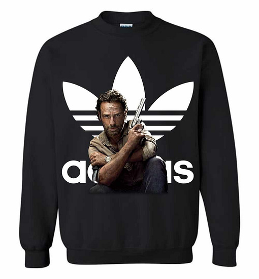 Inktee Store - Adidas The Walking Dead Rick Grimes Sweatshirt Image
