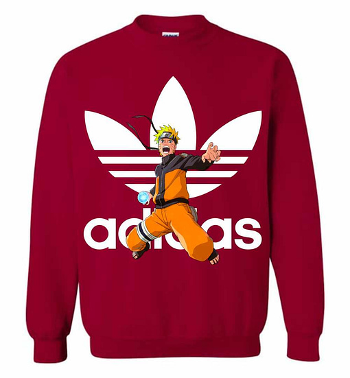 Inktee Store - Adidas Uzumaki Naruto Sweatshirt Image