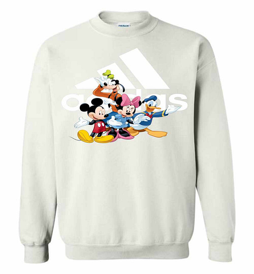 Inktee Store - Funny Mickey And Friends Sweatshirt Image