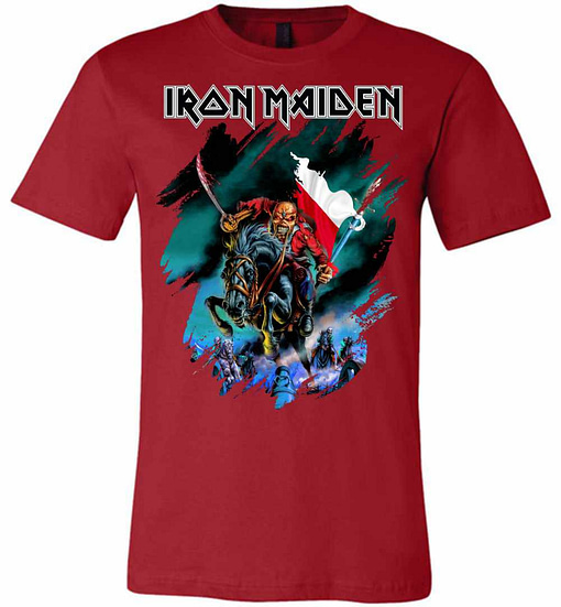 Inktee Store - Iron Maiden Premium T-Shirt Image