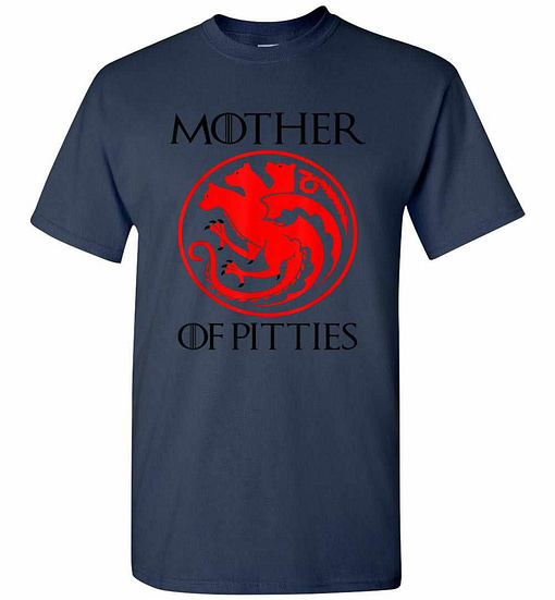 Inktee Store - Mother Of Pitties Pit Bull Lovers Men'S T-Shirt Image