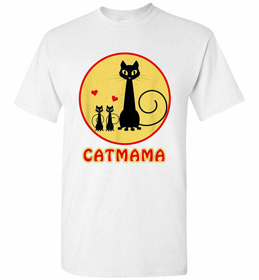 Inktee Store - Cat Mama Lovely Gift For Mom Mothers Day Men'S T-Shirt Image