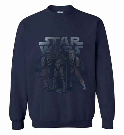 Inktee Store - Star Wars Vintage First Order Sweatshirt Image