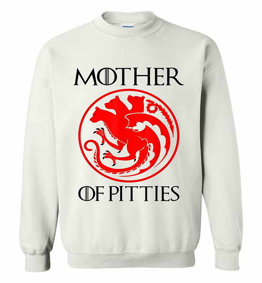 Inktee Store - Mother Of Pitties Pit Bull Lovers Sweatshirt Image