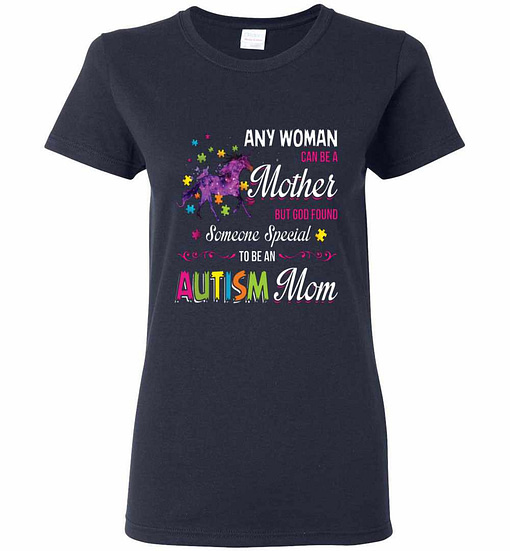 Inktee Store - Autism Mom Women'S T-Shirt Image