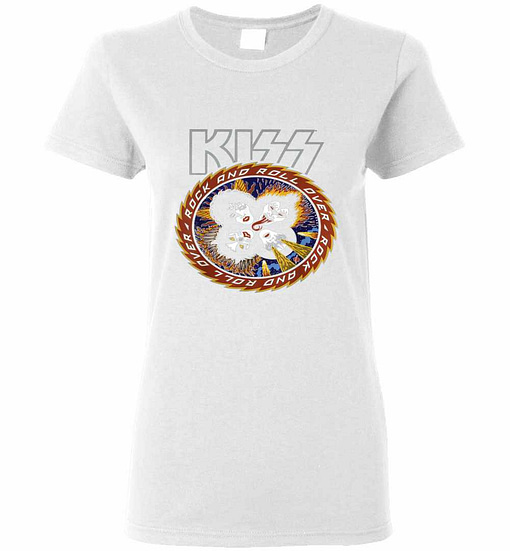 Inktee Store - Kiss - Roll Over Women'S T-Shirt Image