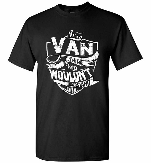 Inktee Store - It'S A Van Thing You Wouldn'T Understand Men'S T-Shirt Image