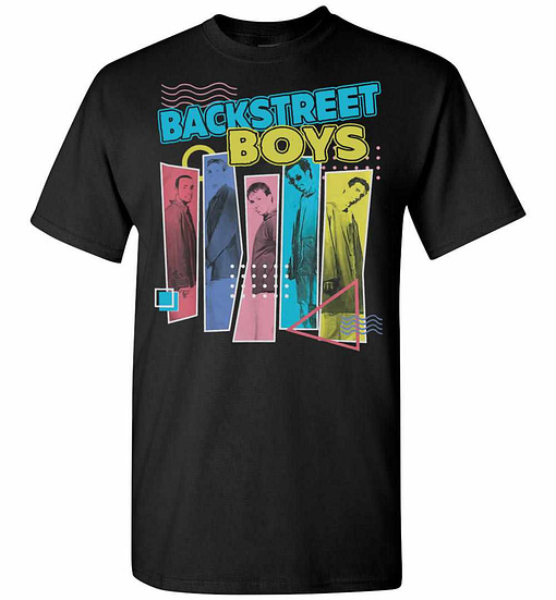 Inktee Store - Backstreet Straight Through My Heart Boys Men'S T-Shirt Image