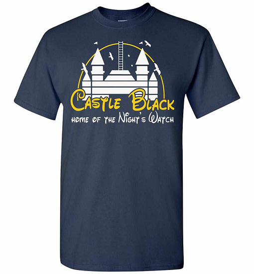 Inktee Store - Castle Black Home Of The Night'S Watch Men'S T-Shirt Image