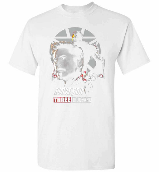 Inktee Store - Marvel Iron Man - I Love You 3000 Men'S T-Shirt Image