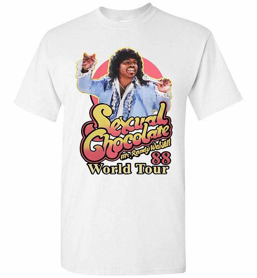 Inktee Store - Mr. Randy Watson And Sexual Chocolate 88 World Tour Men'S T-Shirt Image