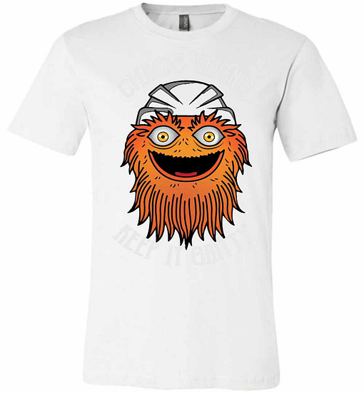 Inktee Store - Chaos Reigns Keep It Gritty Premium T-Shirt Image