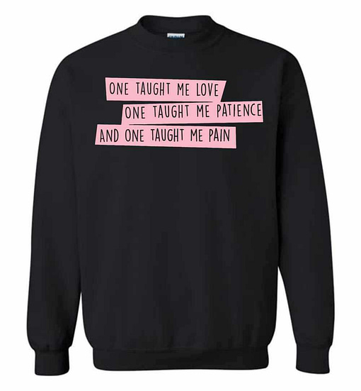 Inktee Store - Ariana Grande Â€“ Thank U Next One Taught Me Love Sweatshirt Image