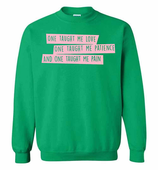 Inktee Store - Ariana Grande Â€“ Thank U Next One Taught Me Love Sweatshirt Image