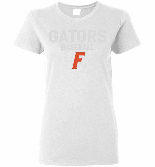 Inktee Store - Florida Gator Baseball Florida Women'S T-Shirt Image
