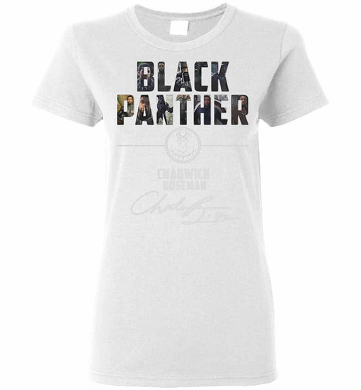 Inktee Store - Black Panther Chadwick Boseman Women'S T-Shirt Image