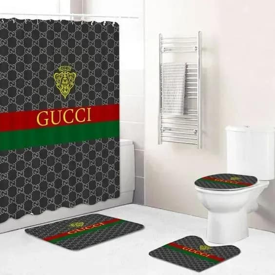 Gucci Logo Limited Premium Luxury Brand Bathroom Sets