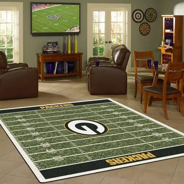 Amazon Green Bay Packers Living Room Area No3129 Rug