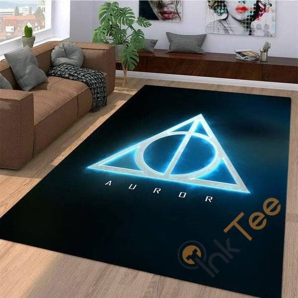 Harry Potter Auror Carpet Living Room Floor Decor Beautiful Gift For Potter's Fan Hogwarts Rug