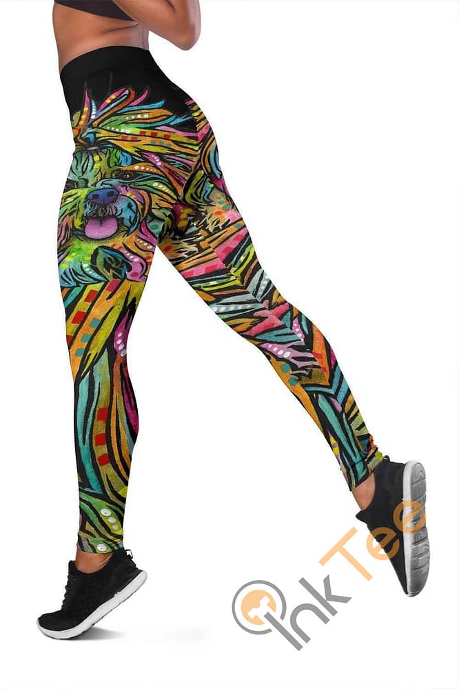 Inktee Store - Shih Tzu 3D All Over Print For Yoga Fitness Women'S Leggings Image