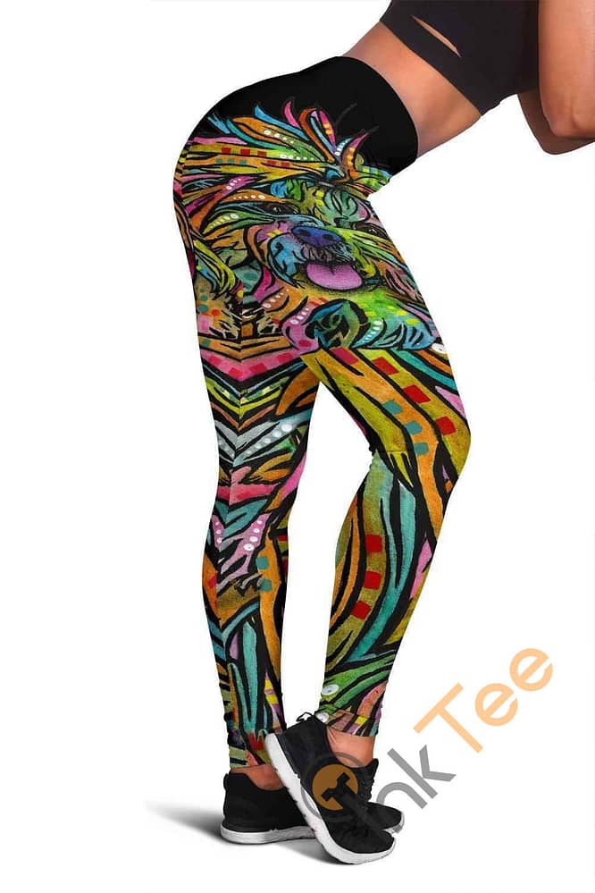Inktee Store - Shih Tzu 3D All Over Print For Yoga Fitness Women'S Leggings Image