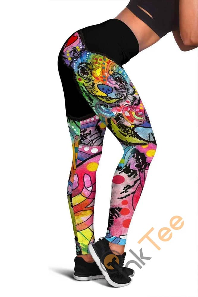 Chihuahua 3D All Over Print For Yoga Fitness Women's Leggings