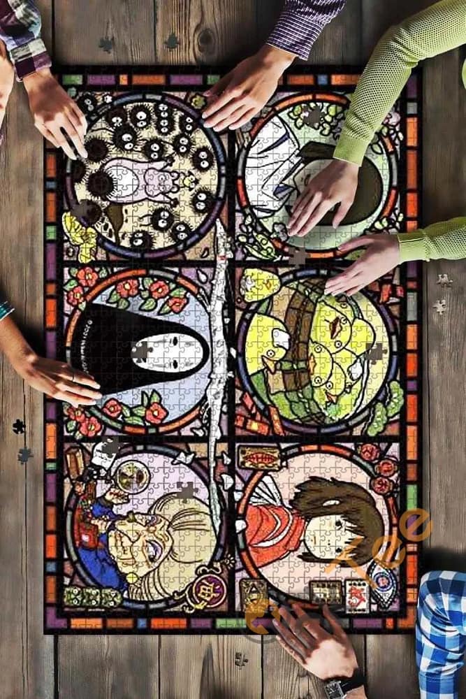 Ghibli Glass Jigsaw Puzzle