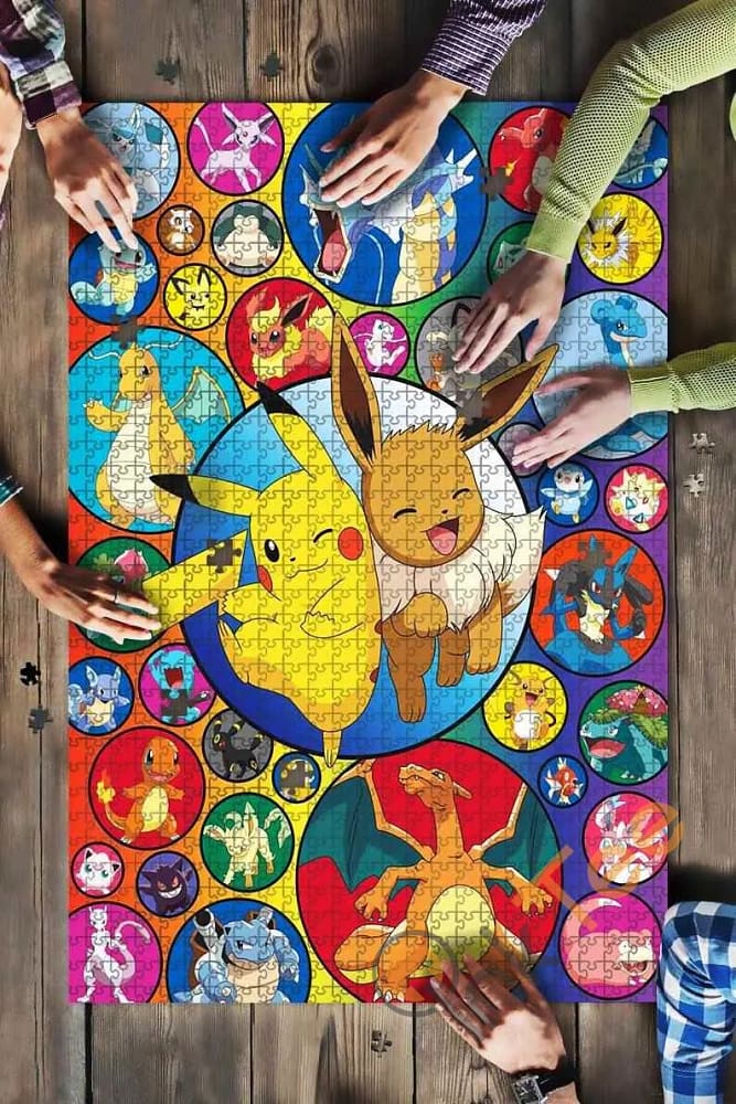 Pokemon Super Cute Kid Toys Jigsaw Puzzle
