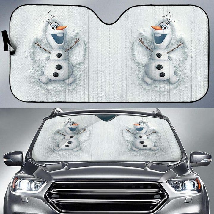 Frozen Olaf No 397 Auto Sun Shade