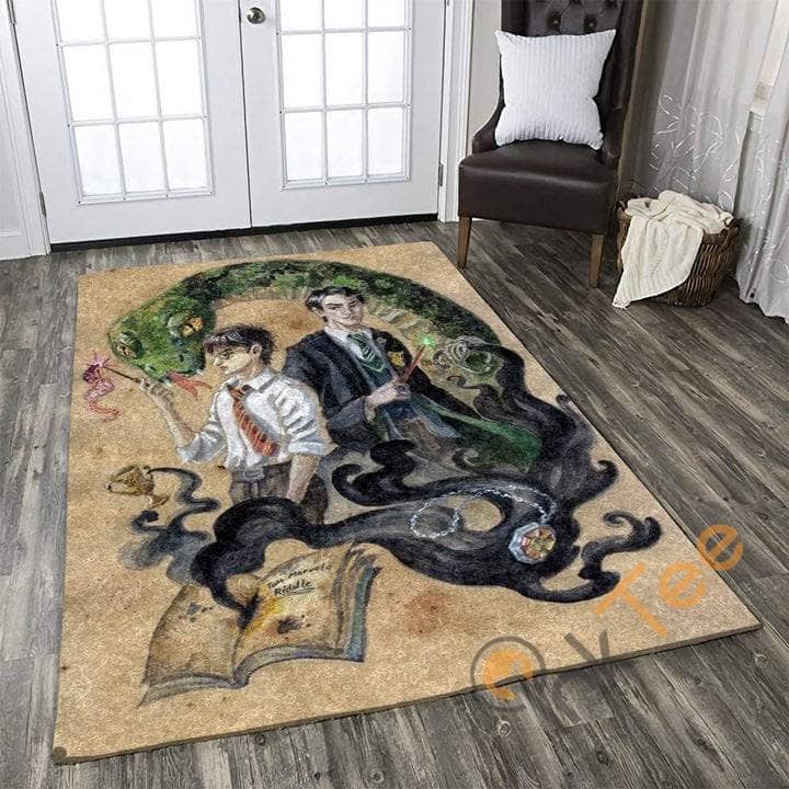 Harry Potter And James Carpet Living Room Floor Decor Gift For Potter's Fan Pottercolection Rug