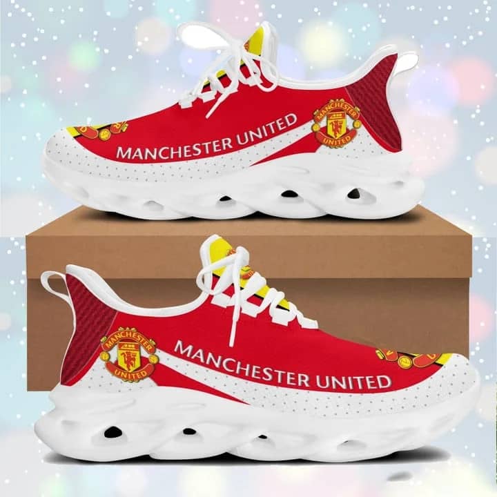 Manchester United Style 1 Amazon Custom Max Soul Shoes