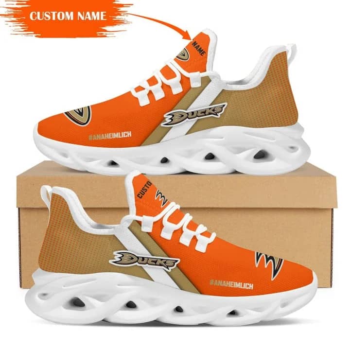 Nhl Anaheim Ducks Style 1 Amazon Custom Name Max Soul Shoes
