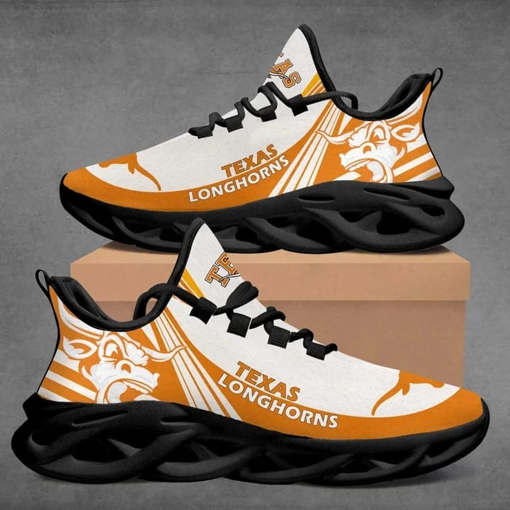 Texas Longhorns 3d Style 2 Amazon Custom Max Soul Shoes