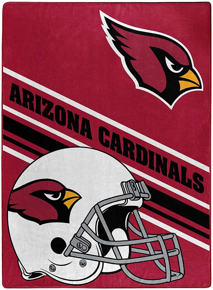 Nfl Team Logo Throw Arizona Cardinals Fleece Blanket