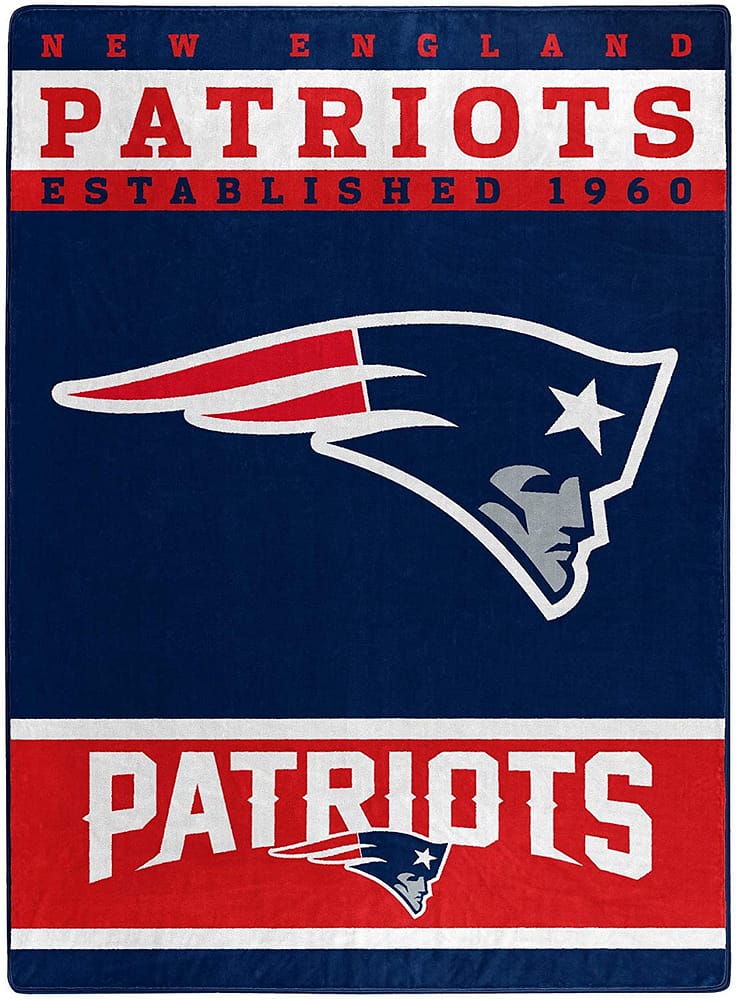 The Officially Licensed Nfl Throw New England Patriots Fleece Blanket