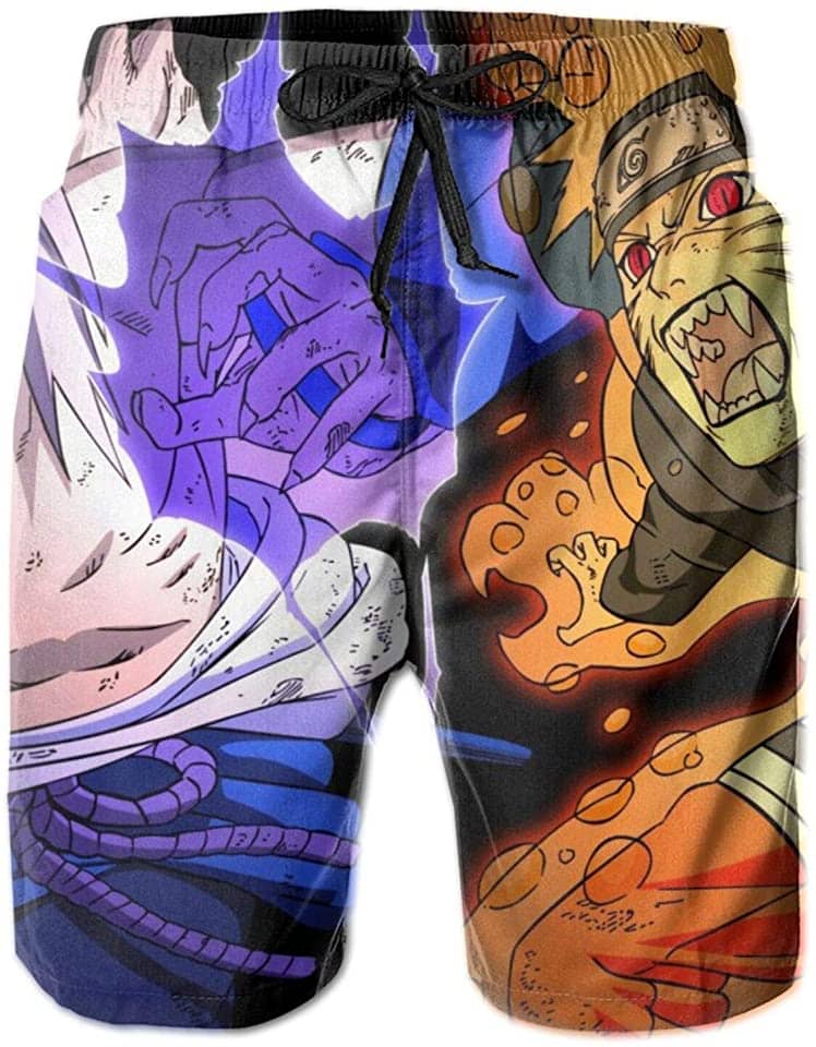 Naruto Swim Trunks Anime Printed Quick Dry Sku 156 Shorts