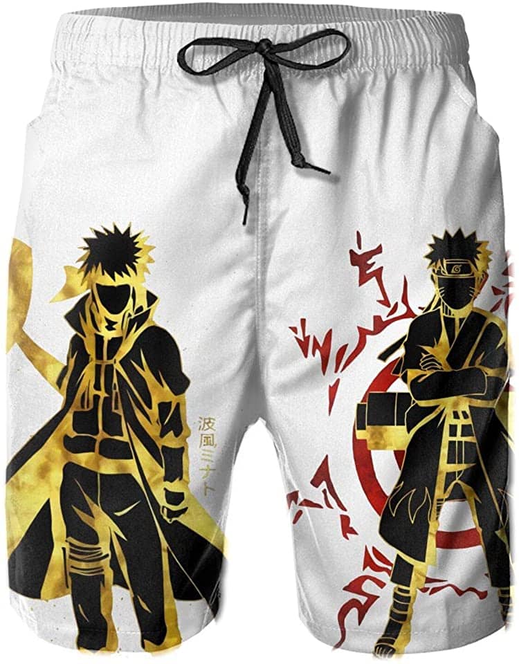 Naruto Swim Trunks Anime Printed Quick Dry Sku 175 Shorts