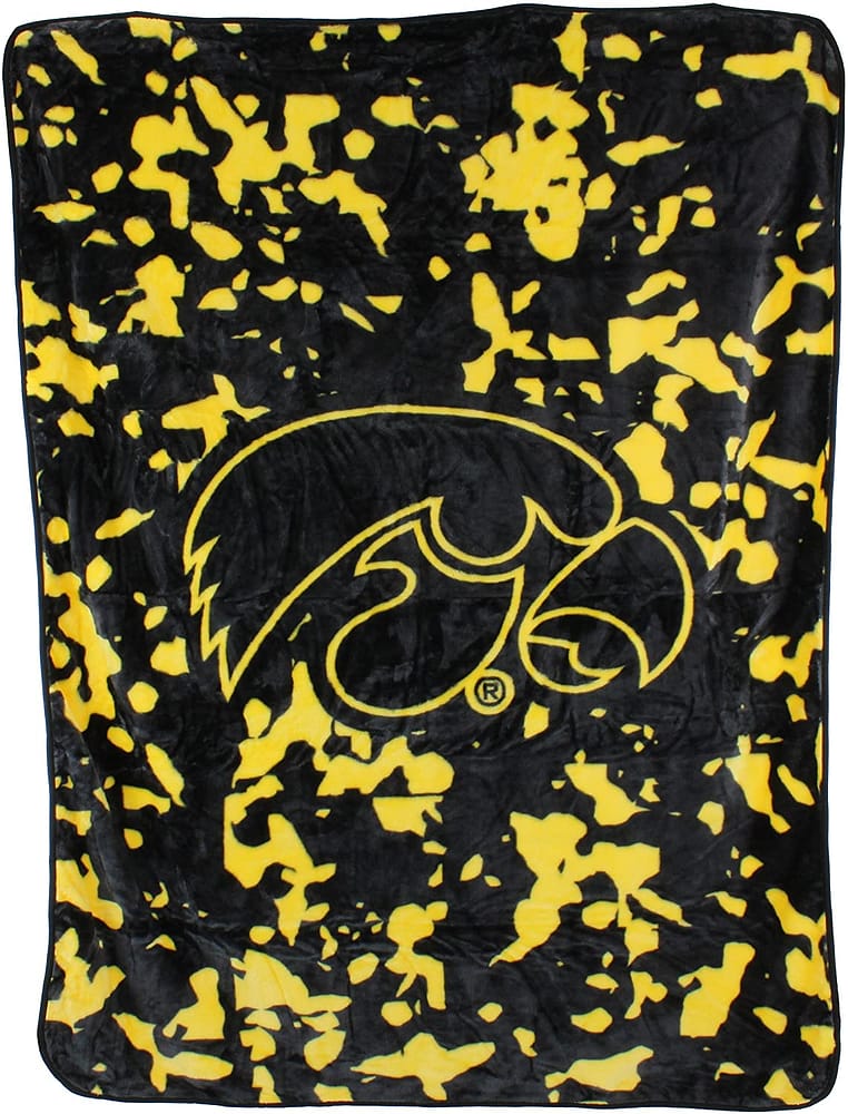 Ncaa Throw Blanket Iowa Hawkeyes Fleece Blanket