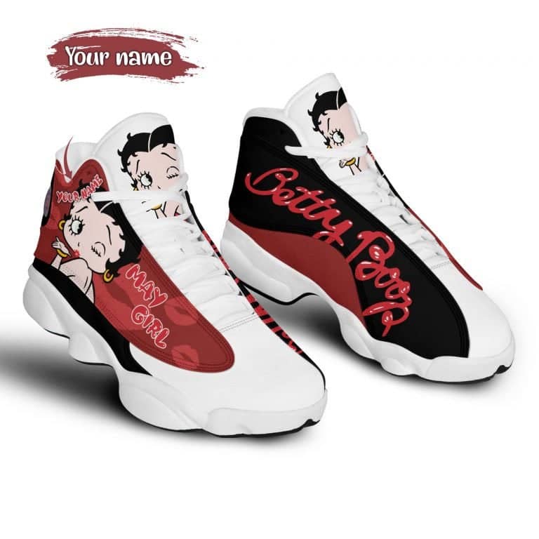 Betty Boop Cartoon Air Jordan 13 Shoes