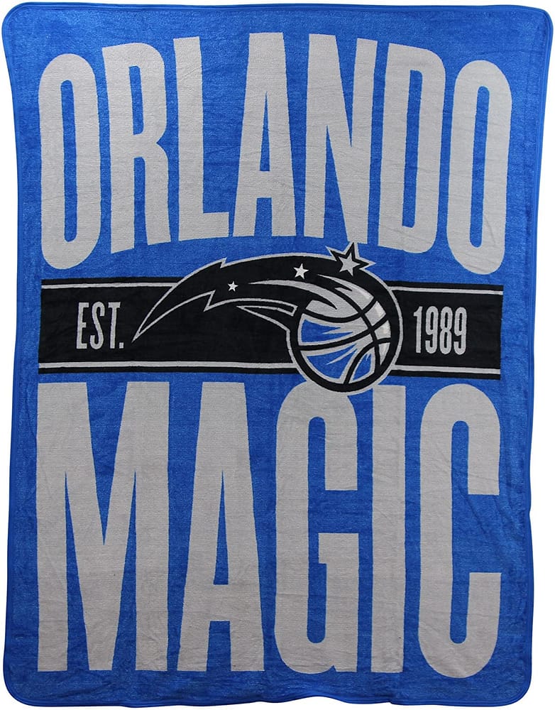 Officially Licensed Nba Throw Orlando Magic Fleece Blanket