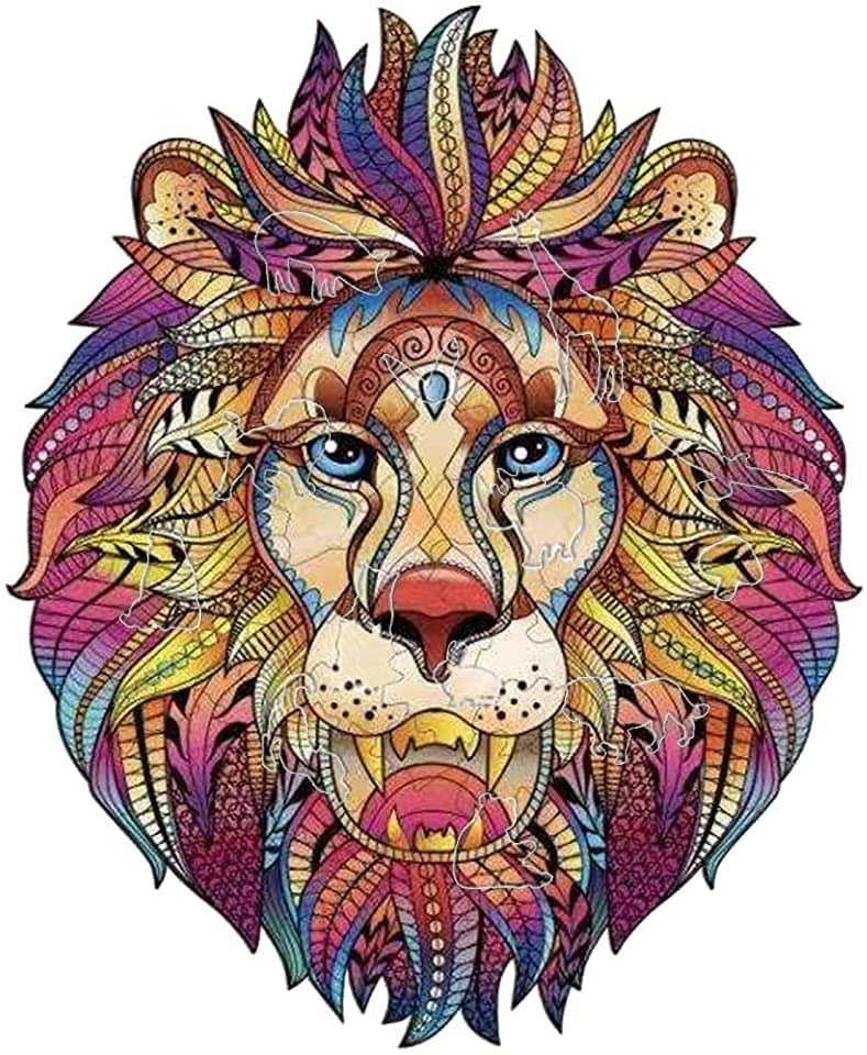 Beautiful Lion King Jigsaw Puzzle
