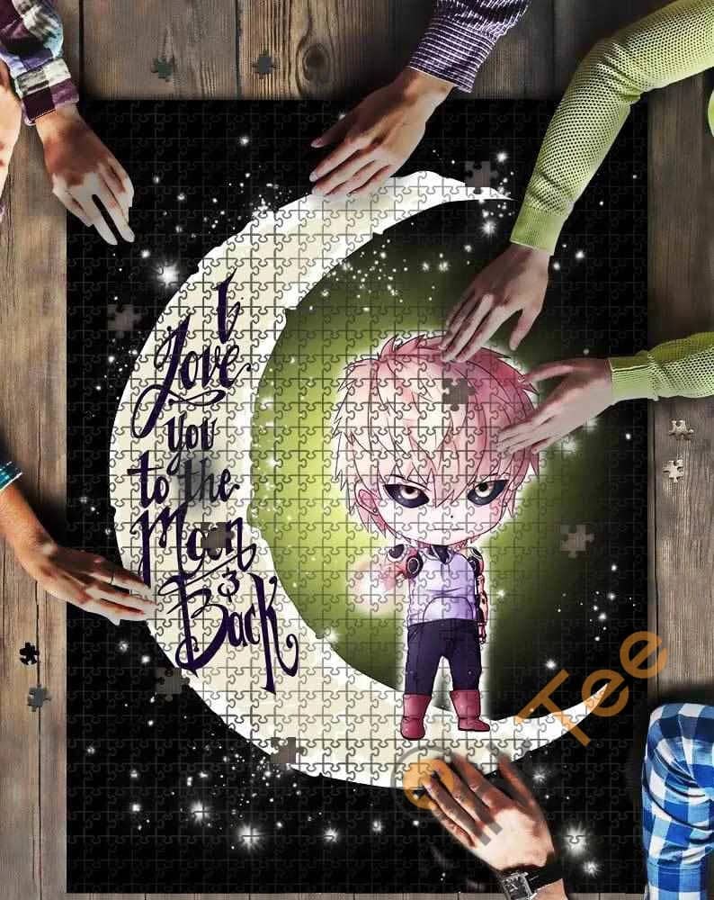 Anime Chibi One Punch Man Love To The Moon Kid Toys Jigsaw Puzzle
