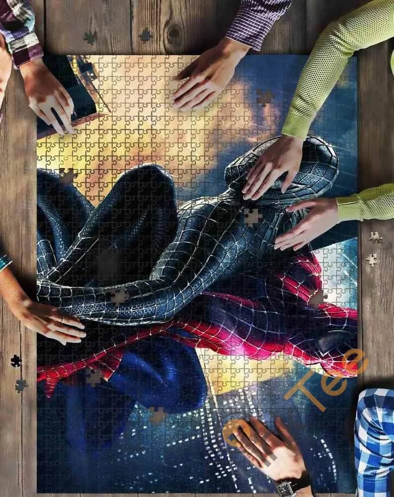 Spiderman Vs Dark Spiderman Jigsaw Puzzle