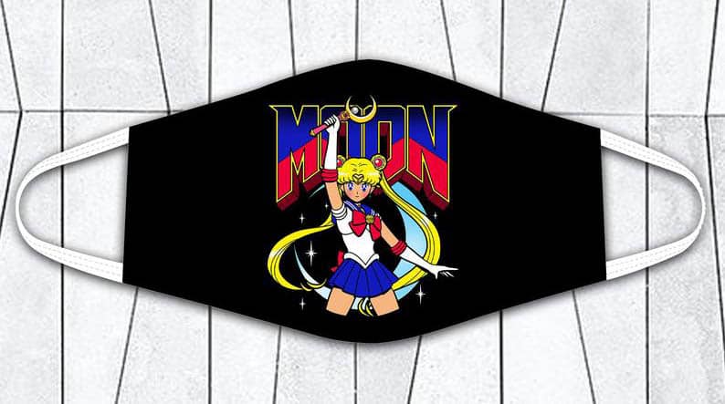 Sailor Doom Moon Manga Anime Japan No186 Face Mask